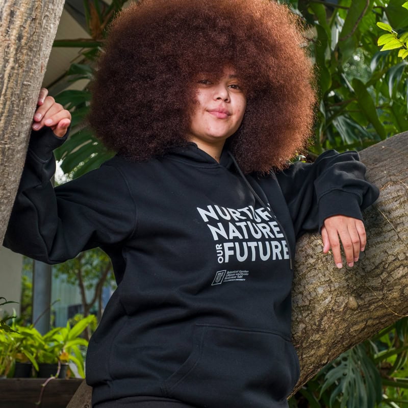 Nurture Nature Future Hoody Black - Image 2