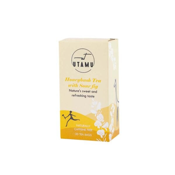 UTAMU Honeybush Tea with Sourfig fruity herbal caffeine free