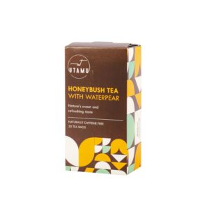 UTAMU Honeybush Tea with Waterpear sweet caffeine free tea bags