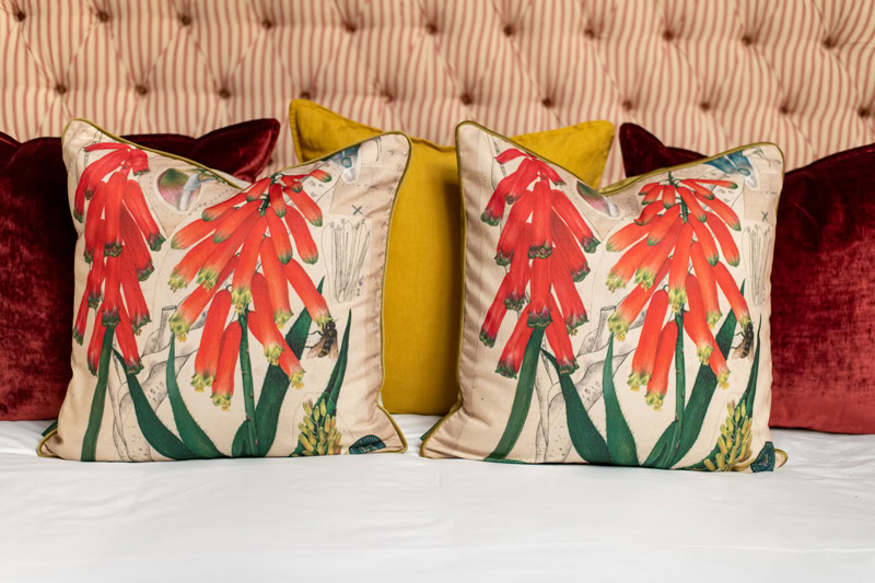 Marloth Plate 23 - Botanical Scatter Cushion Cover