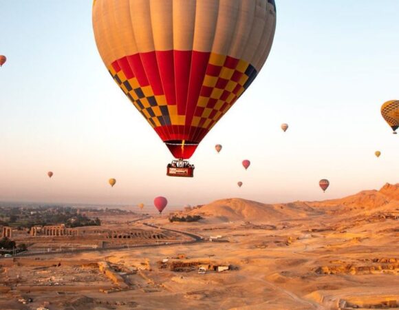 𝔄2-Private Hot Air Balloon Ride with a Luxor trip from Hurghada  [Best prices 👌] book Now!