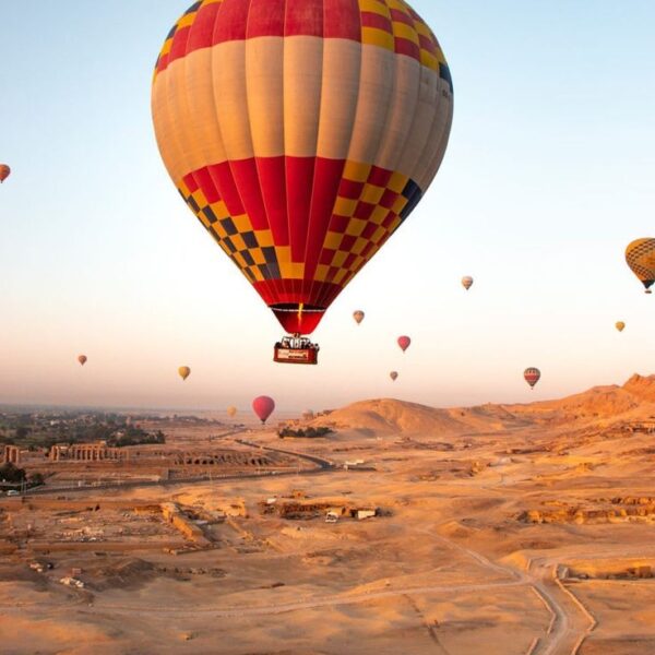 𝔄2-Private Hot Air Balloon Ride with a Luxor trip from Hurghada  [Best prices 👌] book Now!