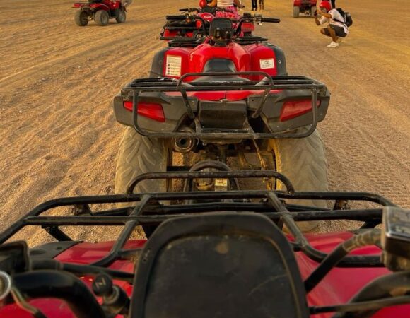 Hurghada Quad Bike Tour along Makadi Beach & Desert Adventure from €22