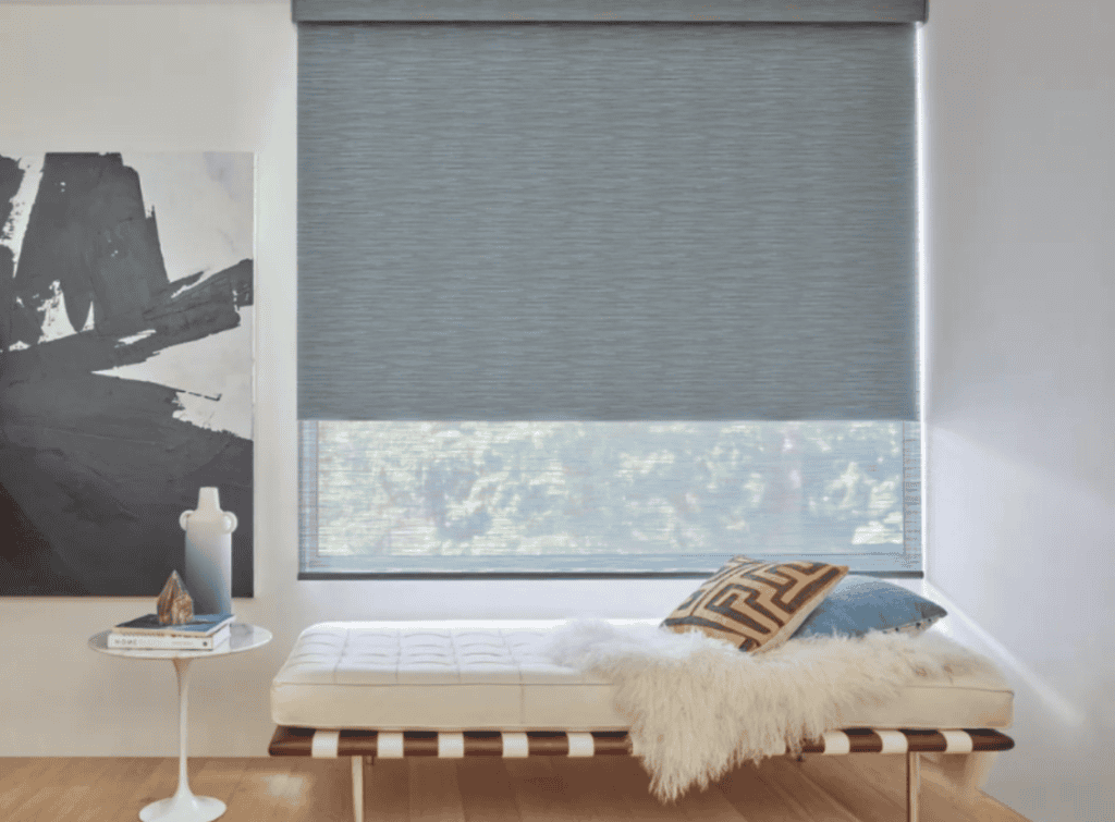Sun shades window fashions for light control and privacy in modern homes.