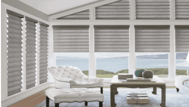 Stylish window shades and blinds for modern home decor.