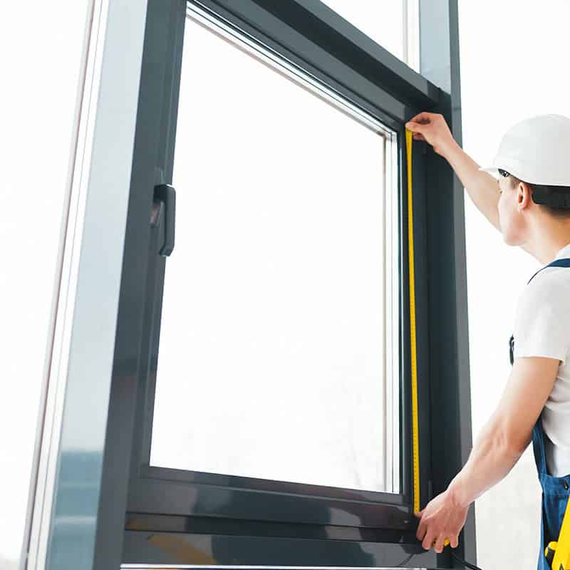 Customizable interior window blinds for energy efficiency and solar control.