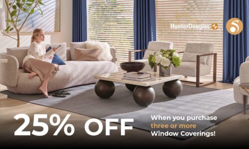 Window blinds and shades for home decor, custom window coverings, Hunter Douglas, superior quality.