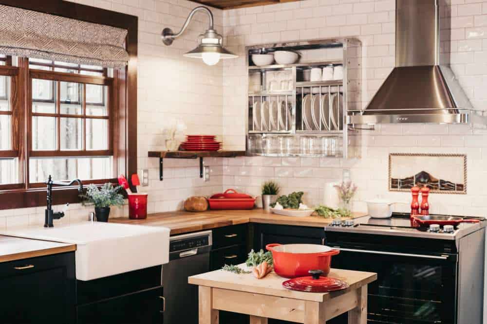 Plate-racks-red-1000 26 Top Trends for Kitchen Design for 2023 (and What To Avoid)
