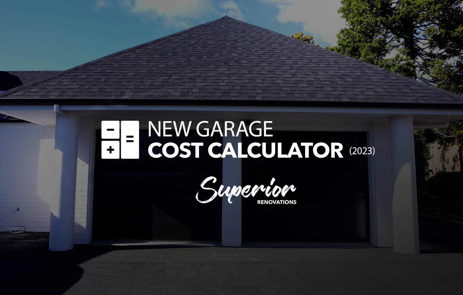 new garage cost