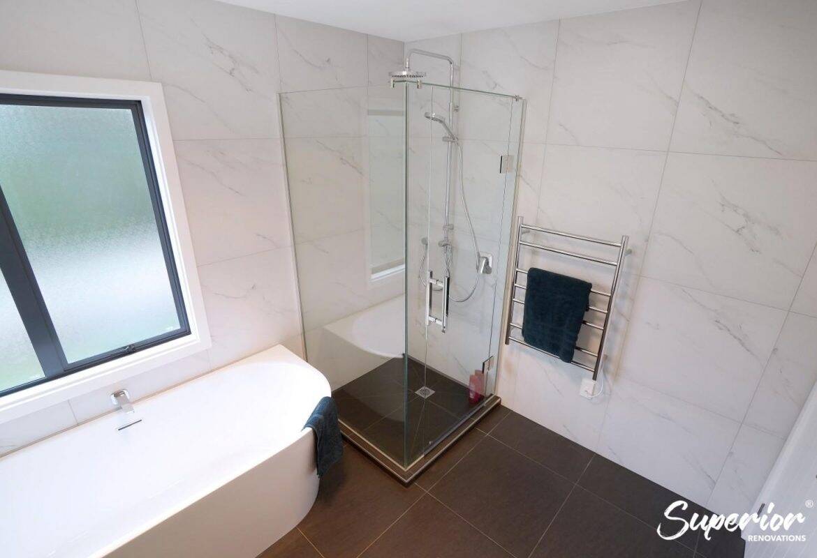 DSC00264-1170x800 Modern Bathroom Renovation With a Dark Colour palette in North Shore, Auckland