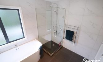 DSC00264-333x200 Modern Bathroom Renovation With a Dark Colour palette in North Shore, Auckland