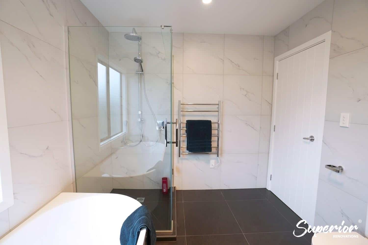 DSC00267 Modern Bathroom Renovation With a Dark Colour palette in North Shore, Auckland