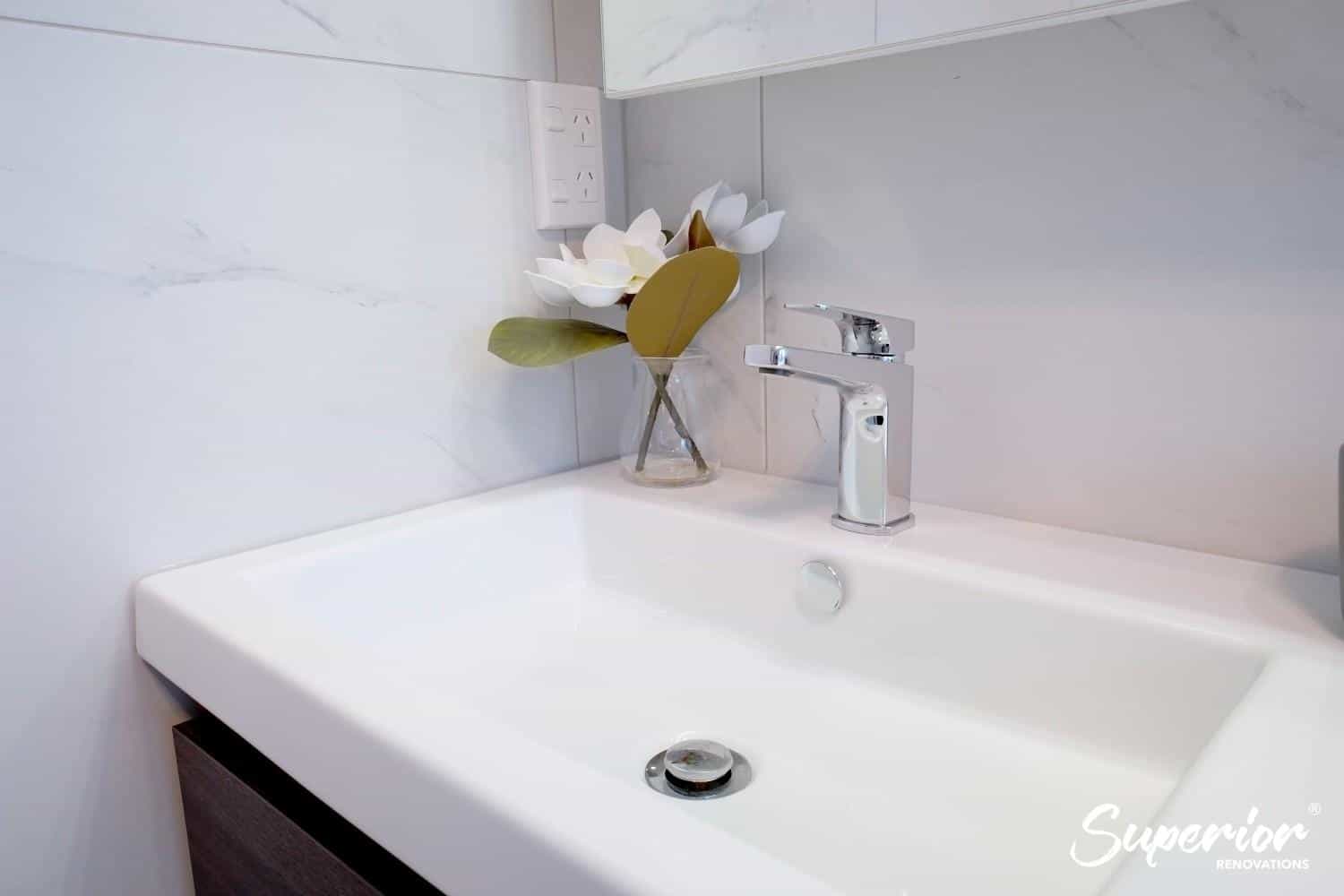 DSC00277-1 Modern Bathroom Renovation With a Dark Colour palette in North Shore, Auckland