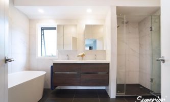 DSC02080-333x200 Modern Bathroom Renovation With a Dark Colour palette in North Shore, Auckland
