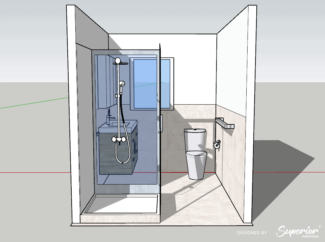 Small-Bathroom-Design-Superior-Renovations-15 Guide On Small Bathroom Renovations: Layout, Costs and Designs