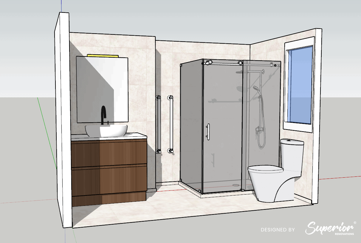 Small Bathroom Design layout