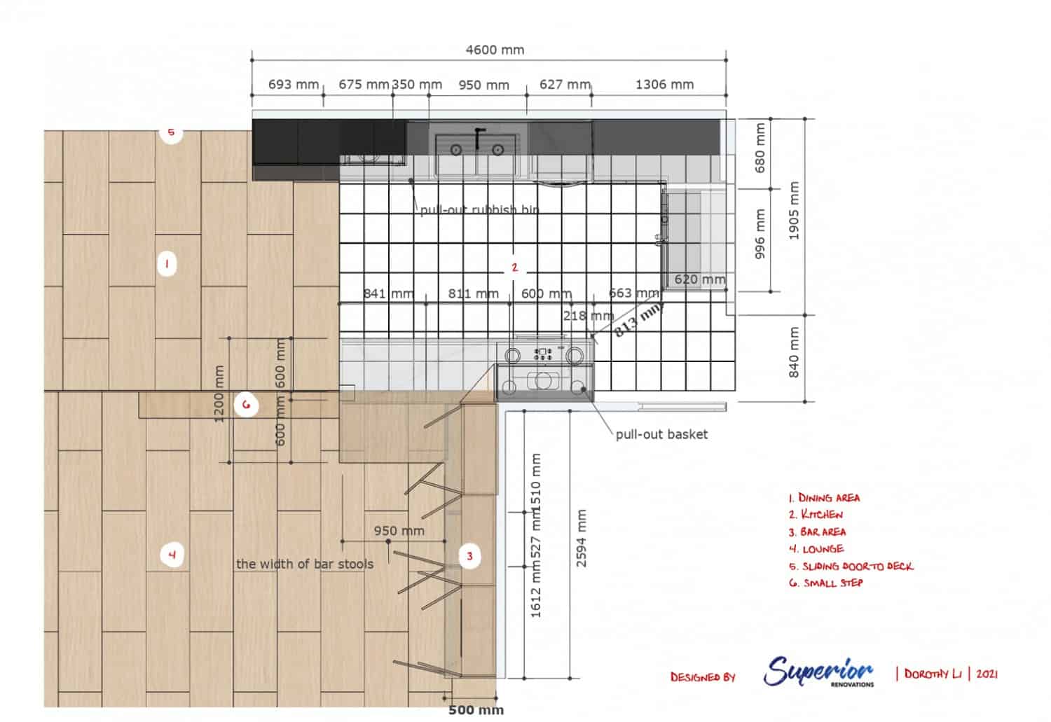 floor-plan-design9 Kitchen Displays At Our Auckland Showroom: Detailed Breakdown