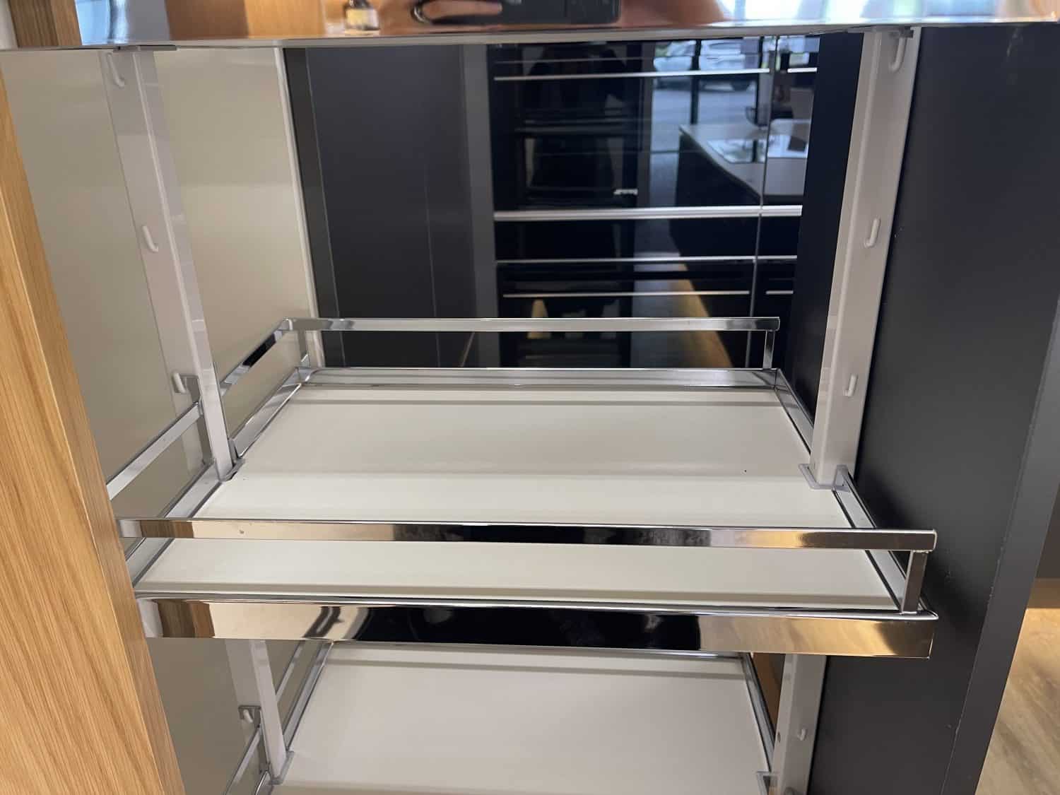 Pull-out-pan-tray-one-drawer-e1650339583872 Kitchen Displays At Our Auckland Showroom: Detailed Breakdown