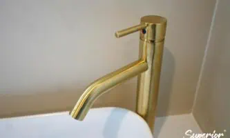 DSC04922-333x200 Classic Contemporary Bathroom renovation with Gold and Wooden finishes in Massey