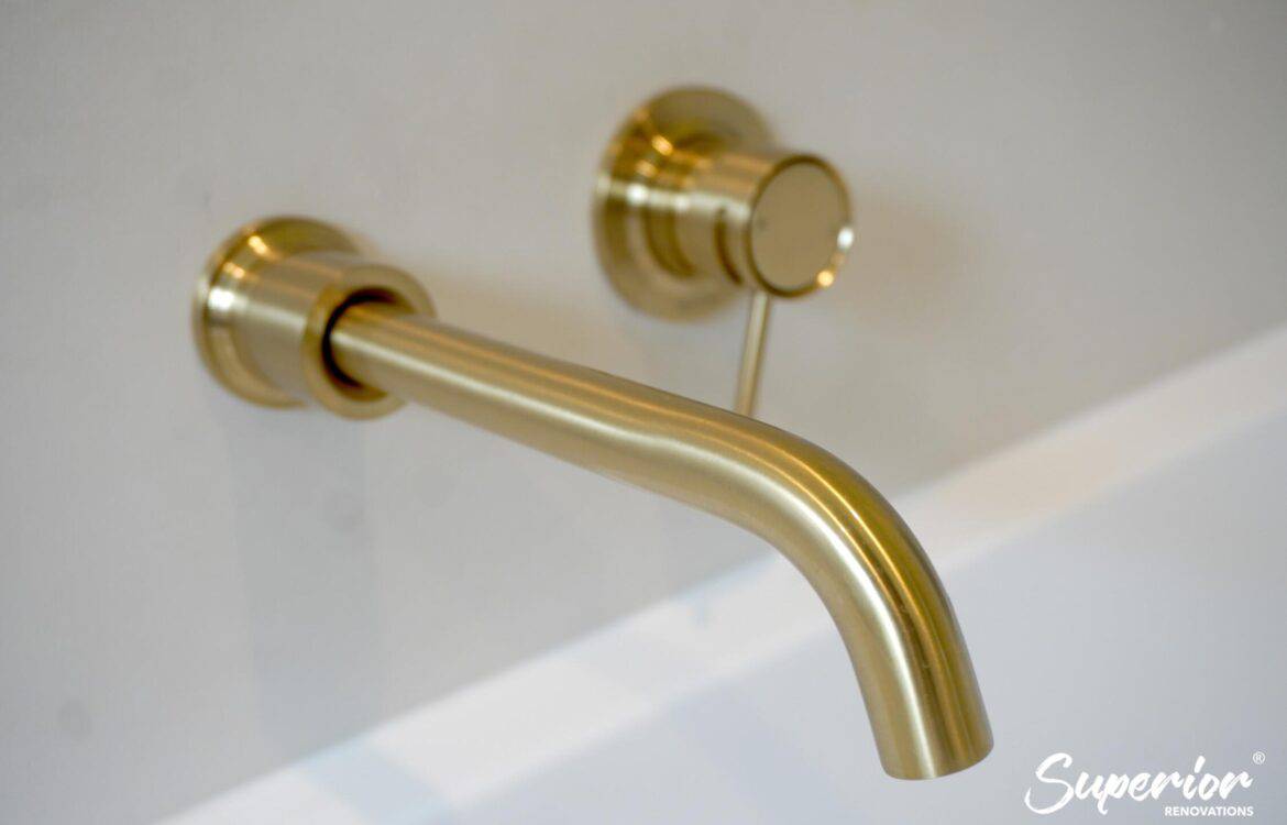 DSC04930-Copy-1170x750 Classic Contemporary Bathroom renovation with Gold and Wooden finishes in Massey