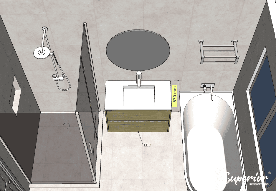 G-ensuite-design-2 Bathroom Renovations with a Classic Modern Design in Forest Hill, Auckland