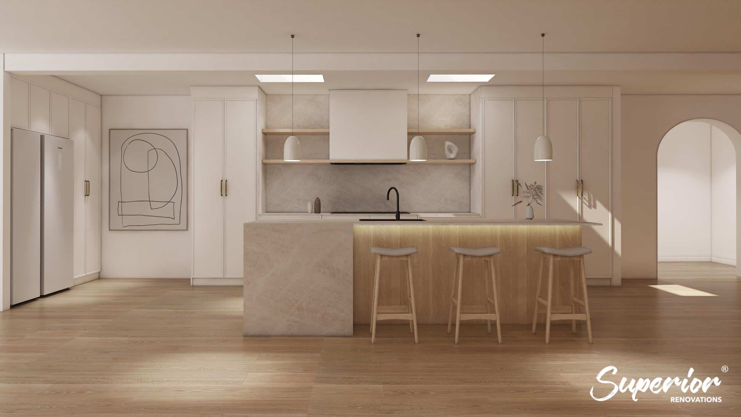 3D-VIEW-01 The Importance of Lighting in Achieving a Beautiful Kitchen Design
