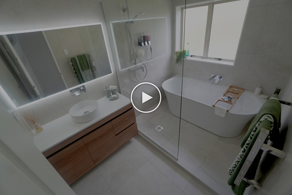 cover Bathroom Renovations with Understated Elegant Bathroom design in Torbay, North Shore