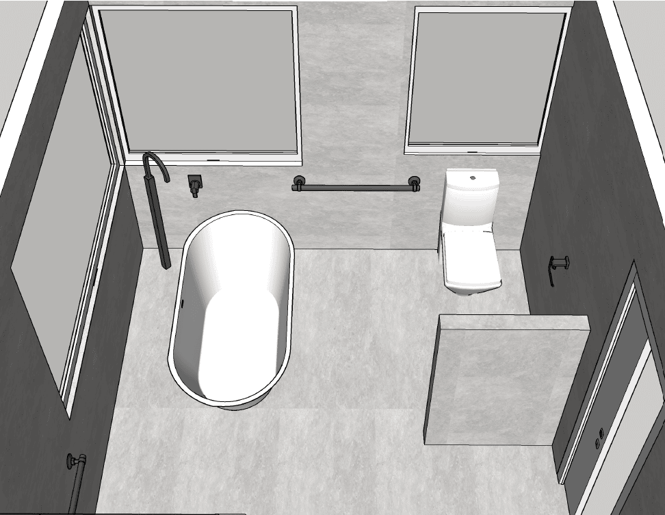 Glennross-3 Serenity in Grey: A Case Study on Redesigning a Luxe Contemporary Bathroom