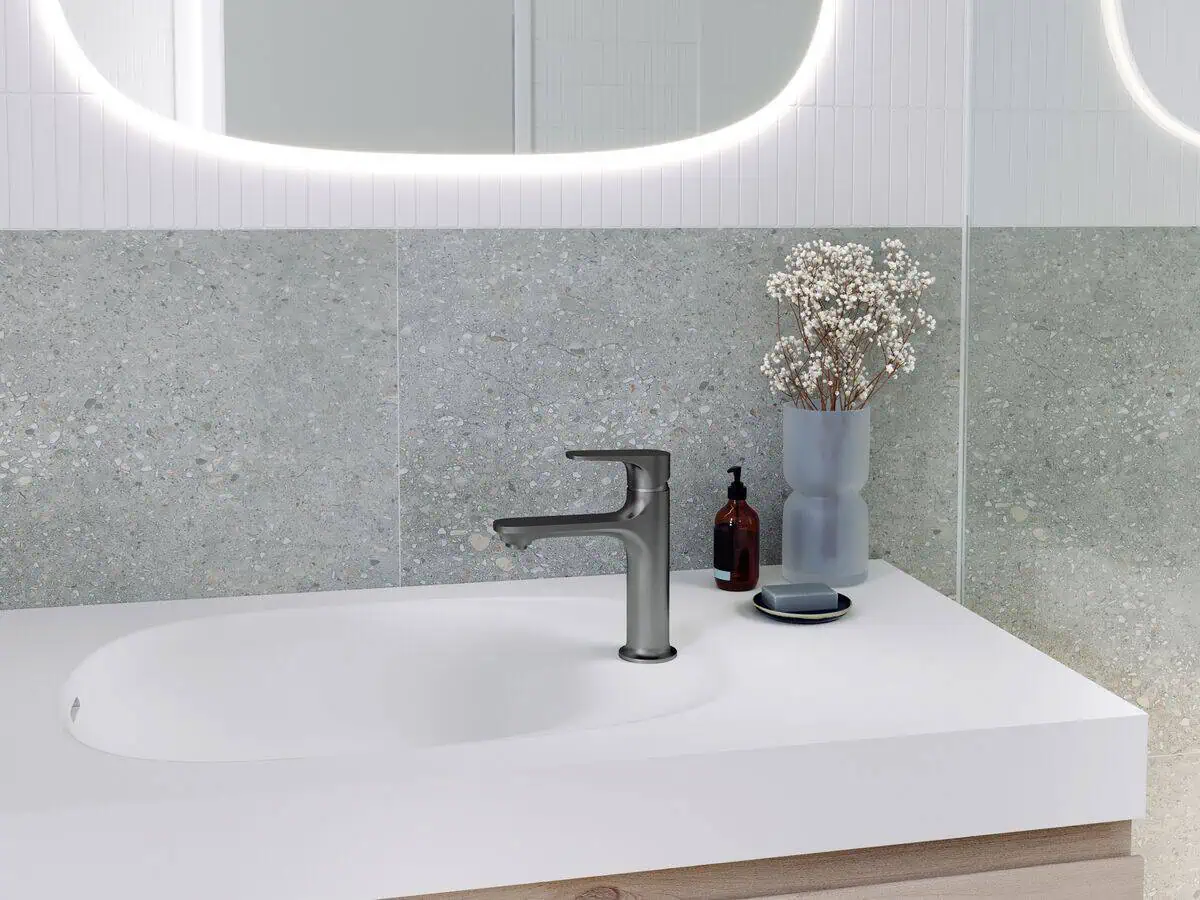 Mizu-Silk-Basin-Mixer-Brushed-Gunmetal Bathroom Tapware NZ: The Auckland Guide (2026)