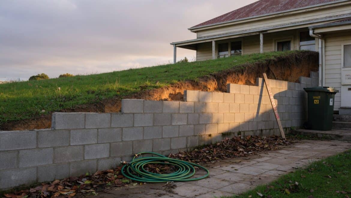 Retaining wall