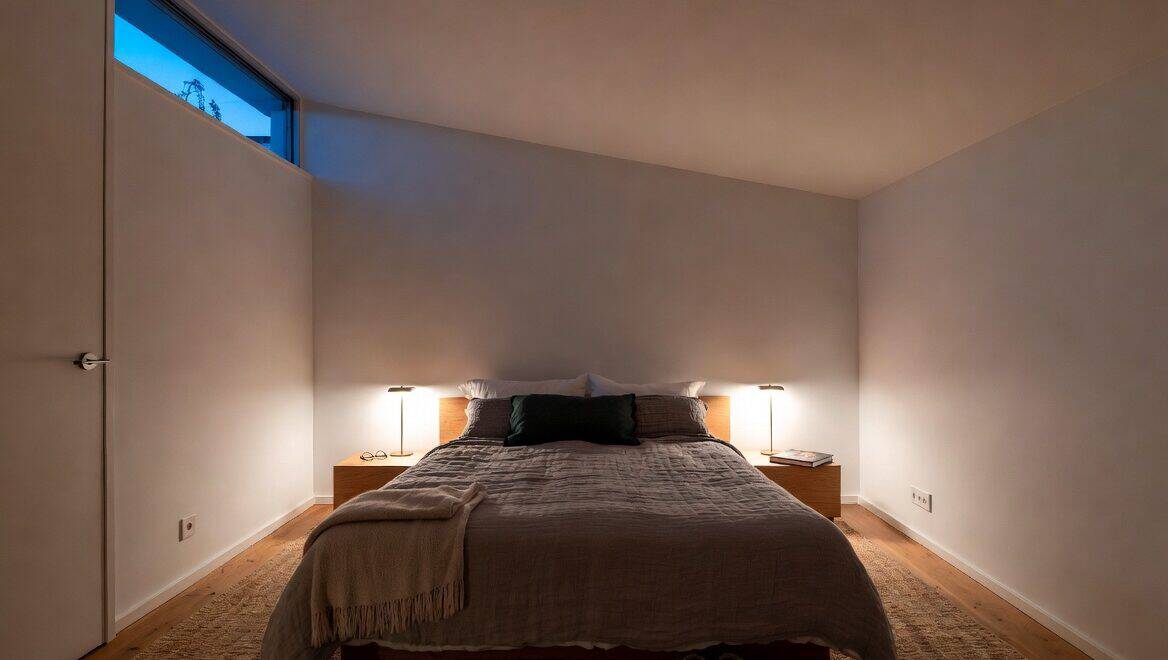 converted basement to bedroom