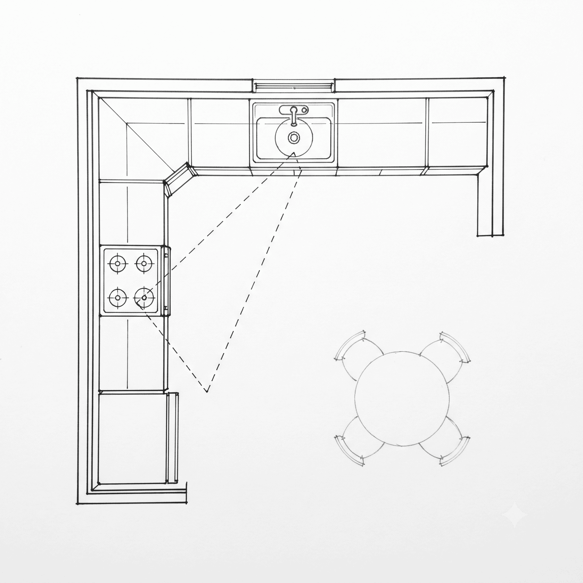 L shaped kitchen Superior Renovations - Superior Renovations