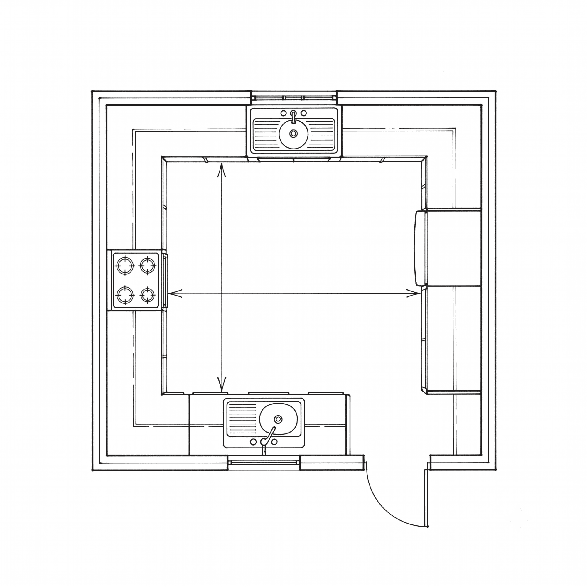 U shaped kitchen Superior Renovations - Superior Renovations