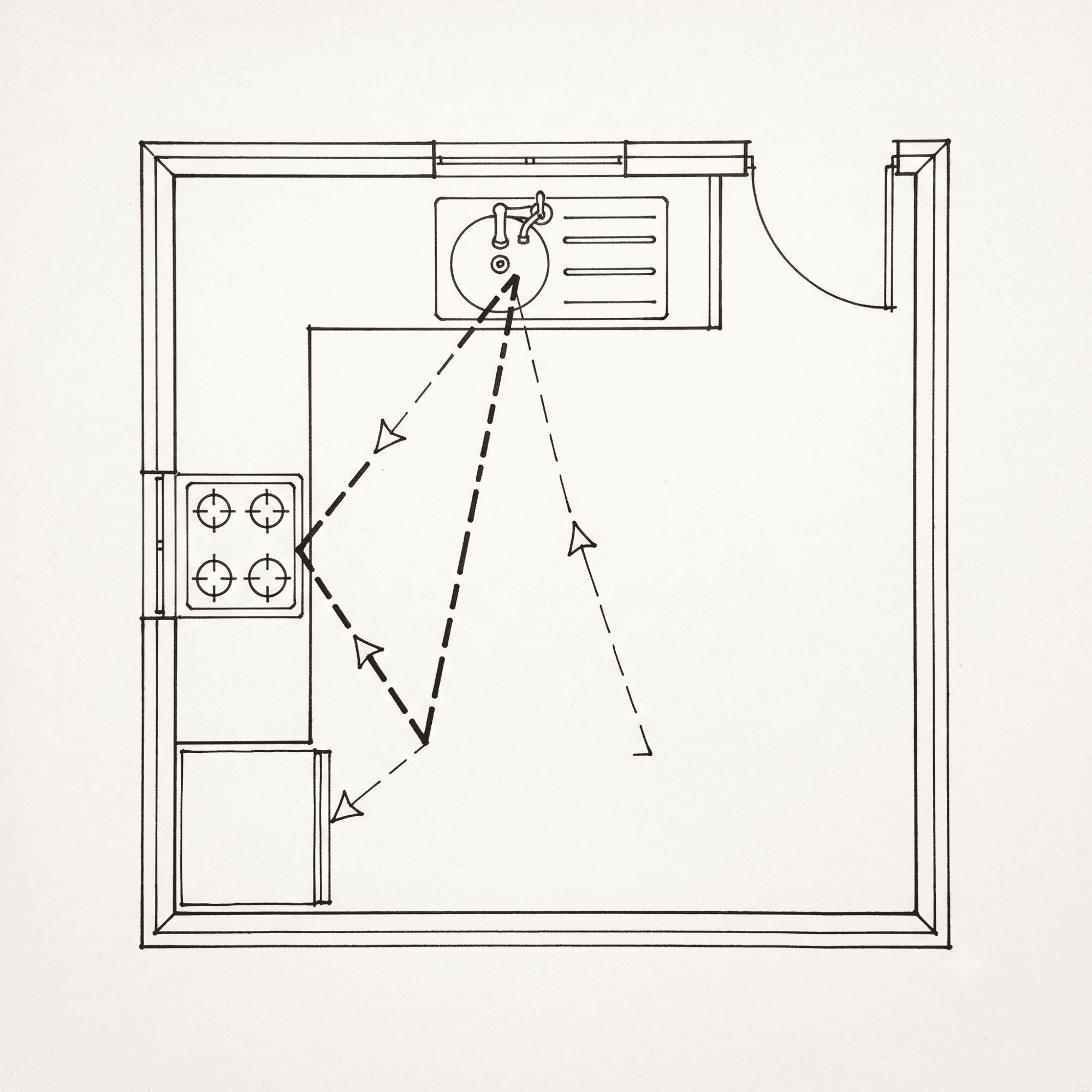 simple L shaped kitchen Superior Renovations - Superior Renovations
