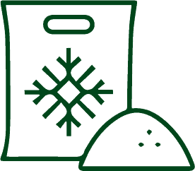 ice salt icon | supreme lawn & landscaping | st. cloud mn | central mn