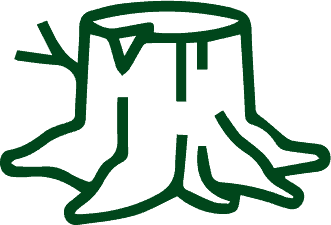 stump icon | supreme lawn & landscaping | st. cloud mn | central mn