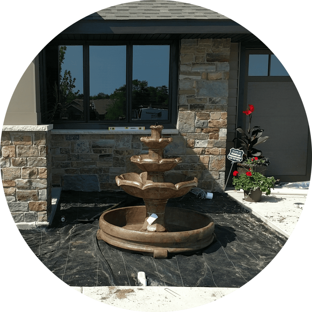 water features | supreme lawn & landscaping | st. cloud mn | central mn