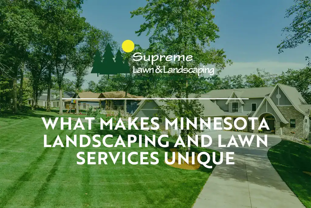 What Makes Minnesota Landscaping and Lawn Services Unique | Supreme Lawn & Landscaping