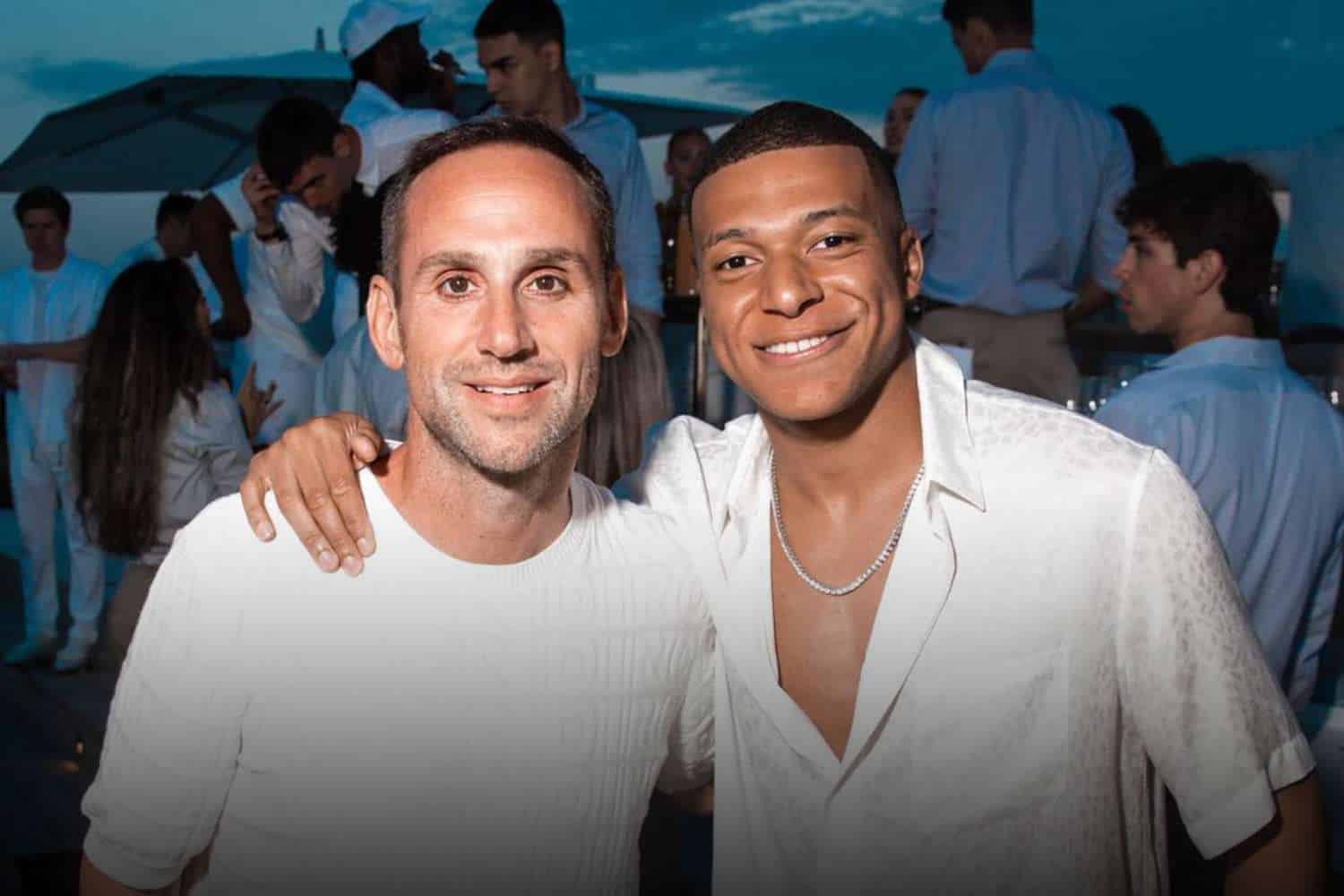 Michael rubin all-white party