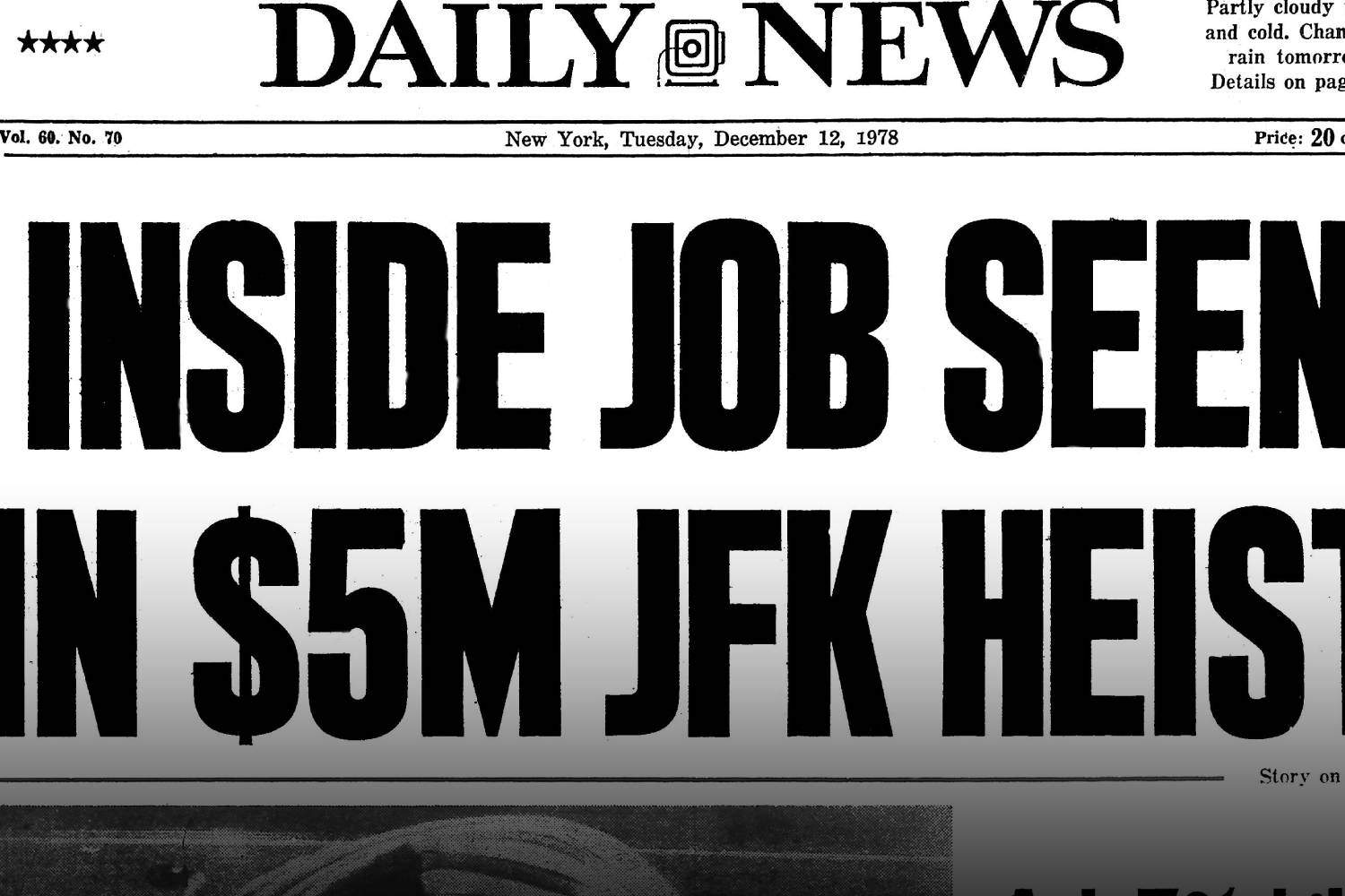 on this day 11 December Lufthansa heist jfk airport