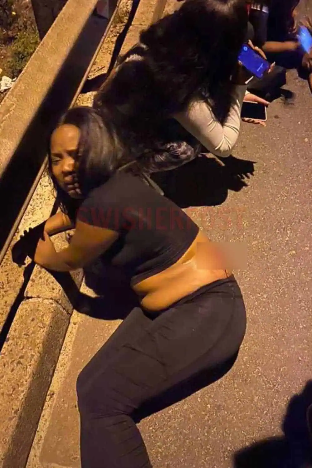 bolt South Africa stabbing silu daniso Cape Town video injury 2