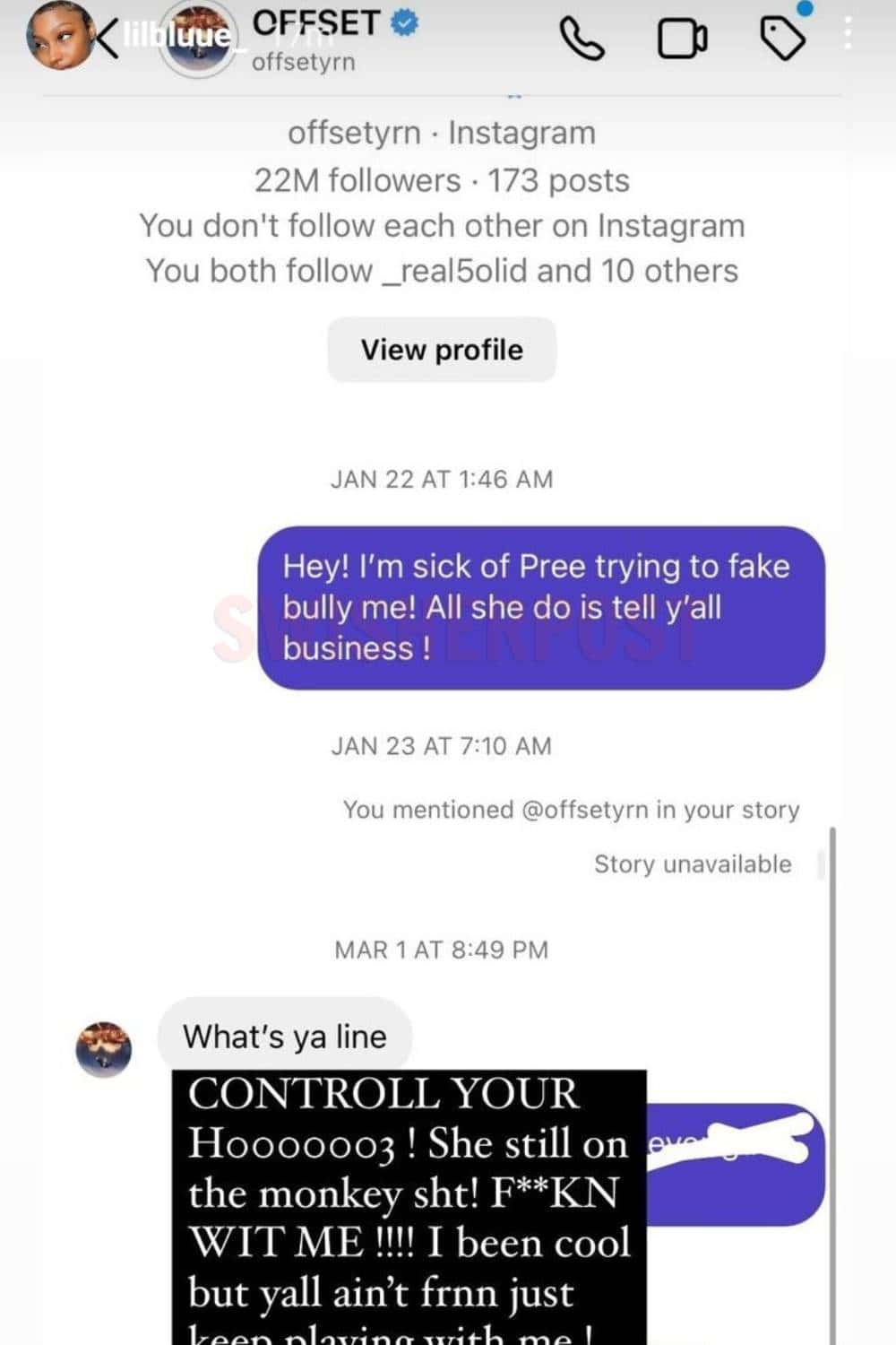 offset pree pregnant 2