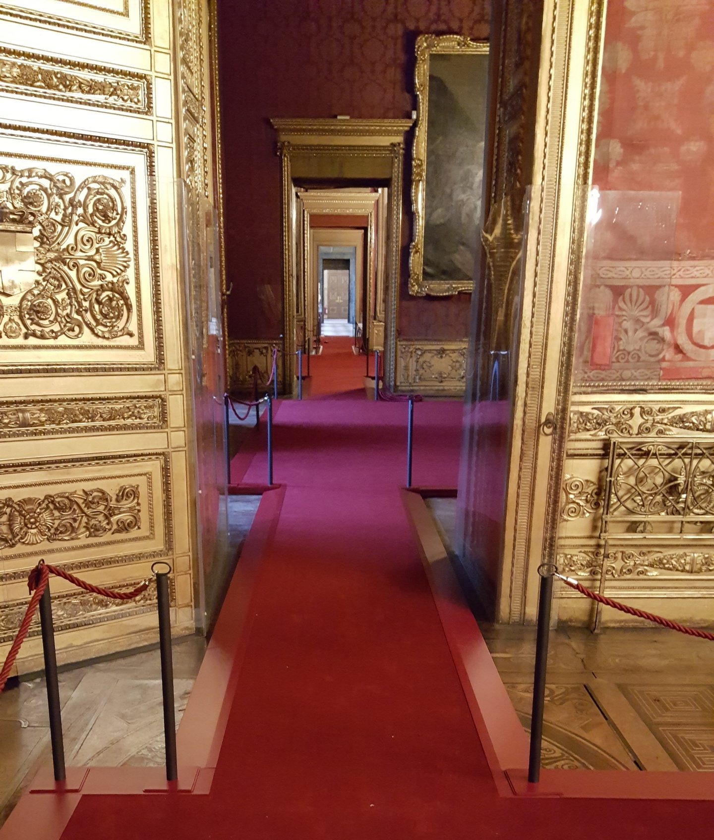 Percorso museale riscaldato con pedane termiche elettriche SYRMA