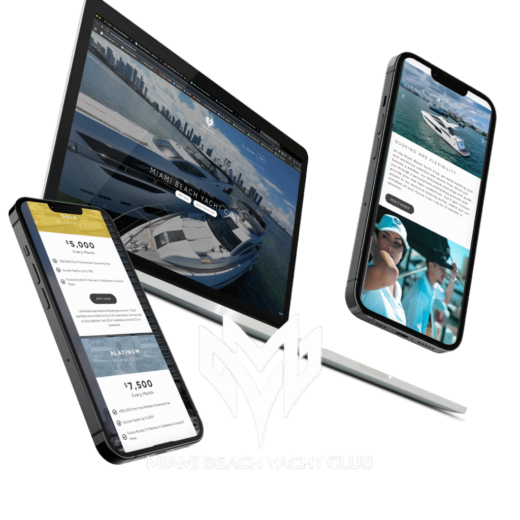 Luxury yacht rental services with flexible booking options at Miami Beach Yacht Club, showcasing premium boats and personalized experiences in Miami.