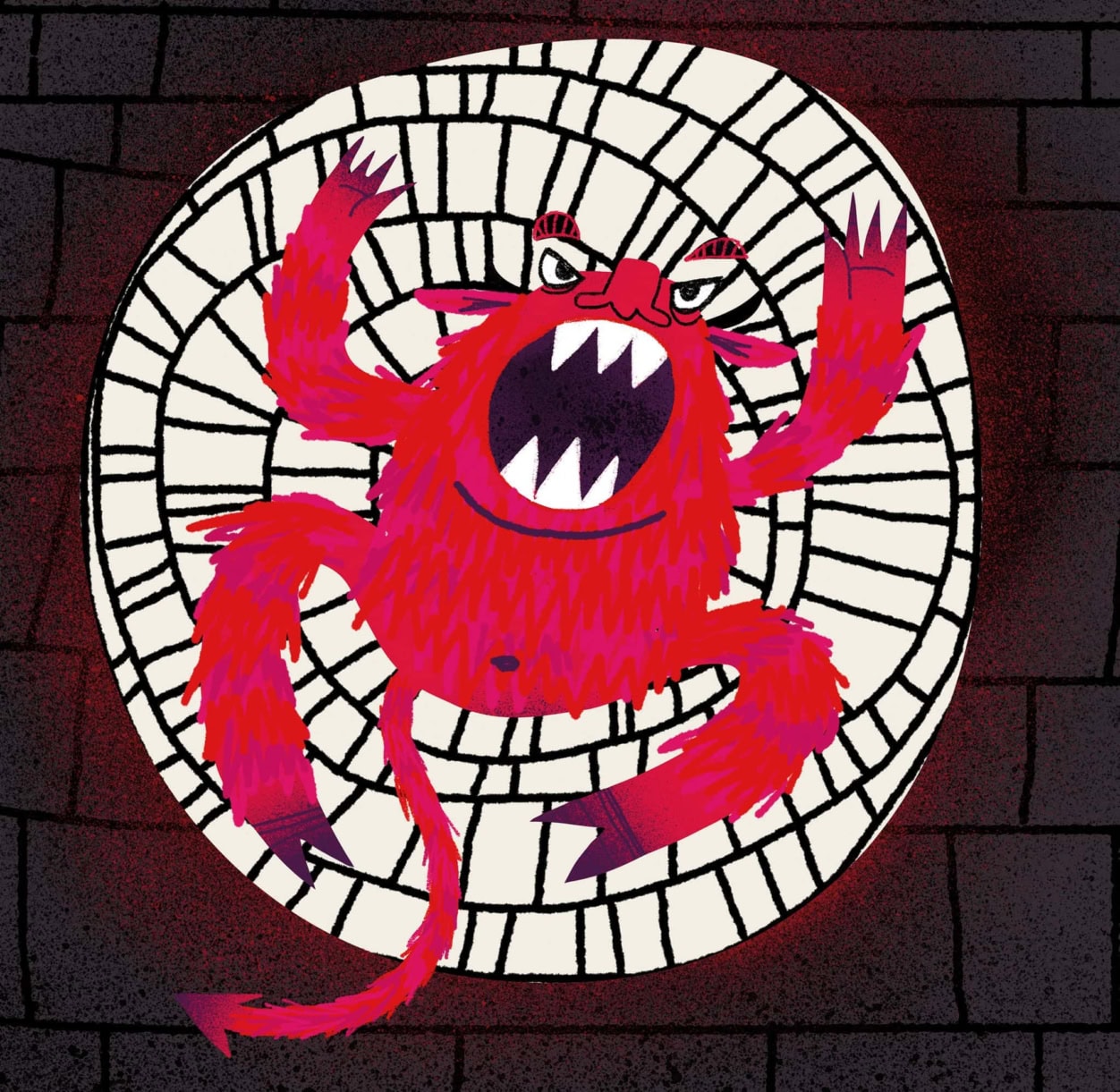 ÖRDÖG A HEGYTETŐN