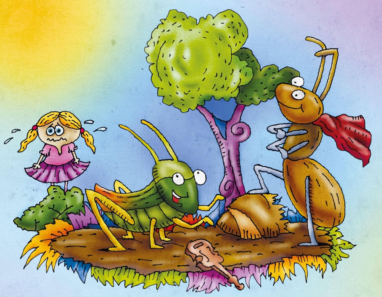 A HANGYA, A TÜCSÖK ÉS A CSÜCSÖK