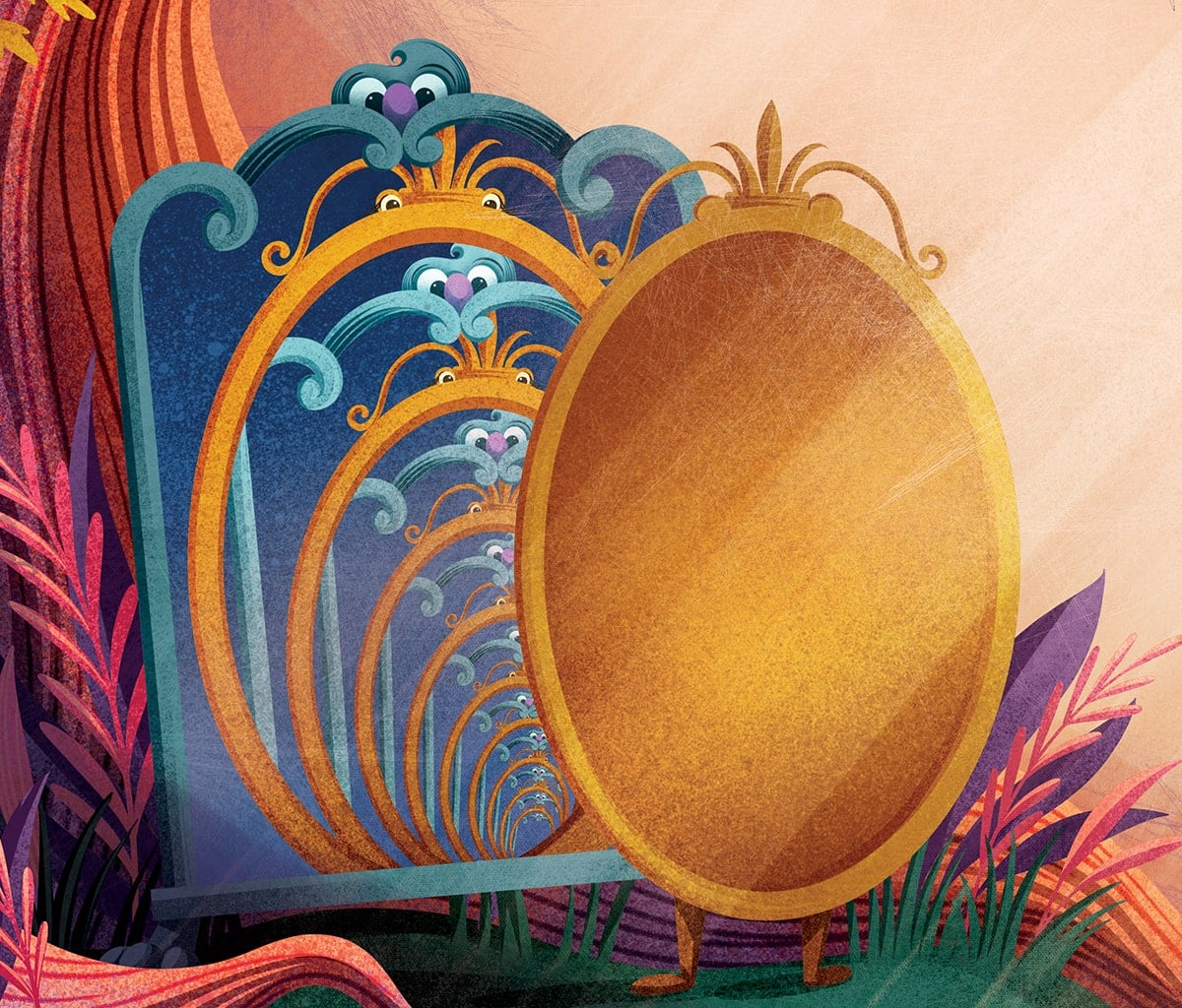 A TÜKÖR VÁNDORÚTJA