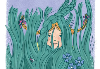 Mese a kislányról, aki a réten szaladt