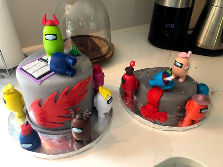 Among Us Cake