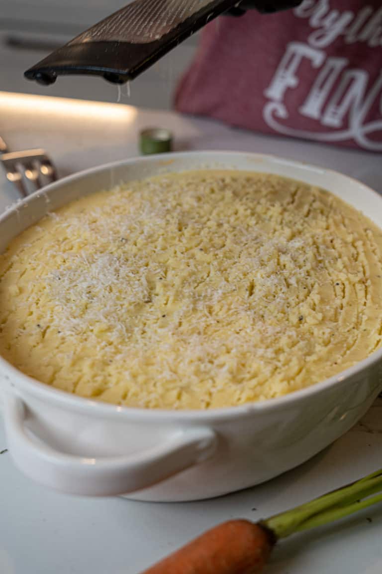 Scottish Shepherd's Pie Before Going In The Oven